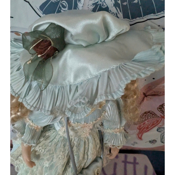 Springtime Porcelain Doll - Picture 4 of 8